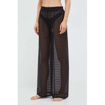 Melissa Odabash pantaloni de plaja culoarea negru