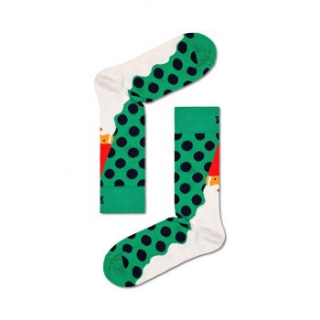 Happy Socks sosete Christmas culoarea verde