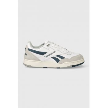 Reebok sneakers din piele BB 4000 II culoarea alb