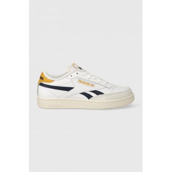 Reebok sneakers din piele Club C Revenge culoarea alb