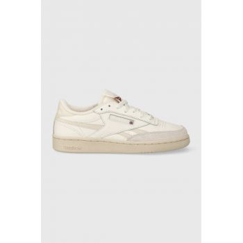 Reebok sneakers din piele culoarea bej IE1603.100033096