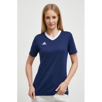 adidas Performance tricou de antrenament culoarea bleumarin H59849