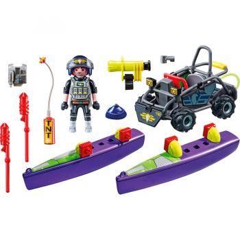 Jucarie 71147 City Action SWAT Multi-Terrain Quad Construction Toy