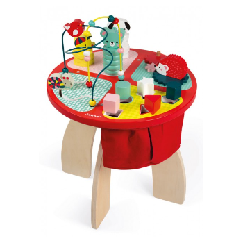 Jucarie Forest Large Wooden Educational Table J08018 Multicolor