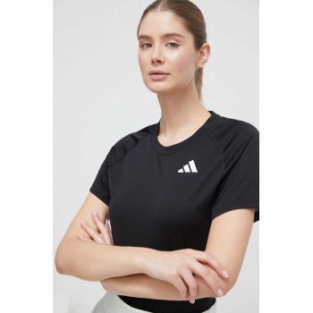 adidas Performance tricou de antrenament Club culoarea negru HS1450