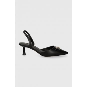 Aldo pumps GIOCANTE culoarea negru, cu toc drept, cu toc deschis