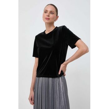 Morgan tricou femei, culoarea negru