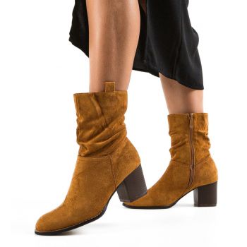 Botine dama Tasni Camel