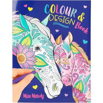 Carte de Colorat Miss Melody Colour and Design
