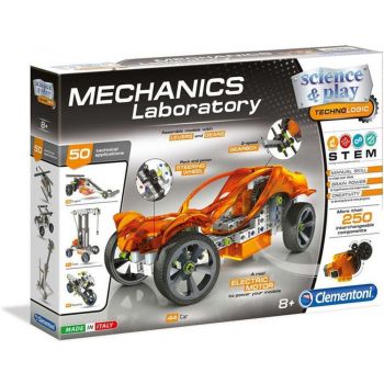 Clementoni Mechanics Constructor Machines, 250Pcs