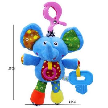 Jucarie carucior Elefant plus cu sunet 577