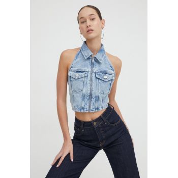 Tommy Jeans top din denim DW0DW17071