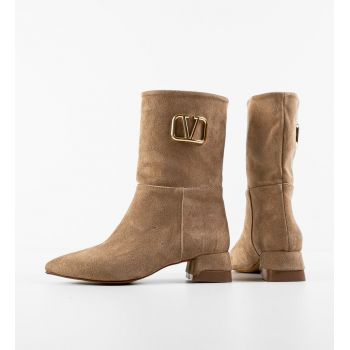 Botine dama Veldy Khaki