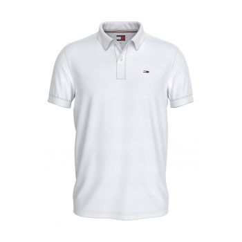 Tricou polo slim fit din bumbac