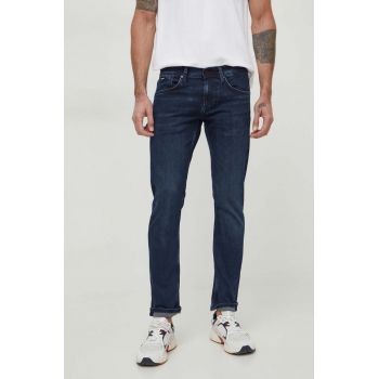 Pepe Jeans jeansi barbati, culoarea albastru marin