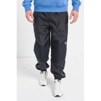 Pantaloni de trening relaxed fit cu buzunare laterale