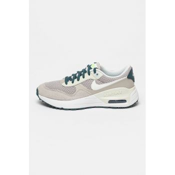 Pantofi sport cu insertii de piele intoarsa Air Max SYSTM