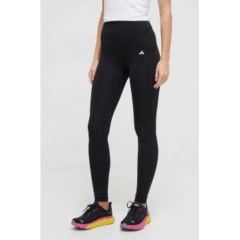 adidas Performance colanți de antrenament Optime culoarea negru, uni IQ2688