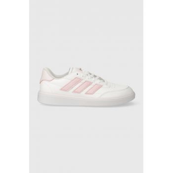 adidas sneakers COURTBLOCK culoarea alb IF6466