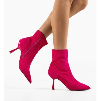 Botine dama Jak Fuchsia