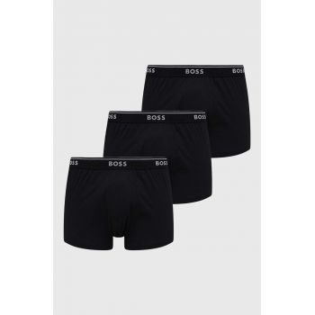 BOSS boxeri de bumbac 3-pack culoarea negru 50475685