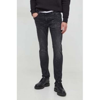 Karl Lagerfeld jeansi barbati, culoarea negru