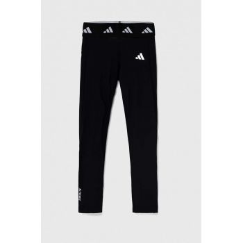 adidas leggins copii culoarea negru, cu imprimeu