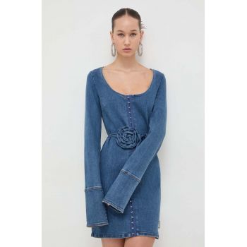 Rotate rochie jeans mini, mulata