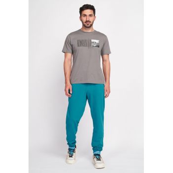 Pantaloni de trening lejeri cu buzunare laterale