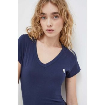 G-Star Raw tricou din bumbac femei, culoarea turcoaz ieftin