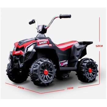 Atv electric cu lumini LED Nichiduta Speed Red