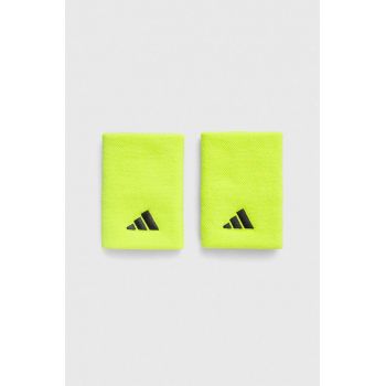 adidas Performance benzi pentru încheietură 2-pack Tennis culoarea verde IN5950