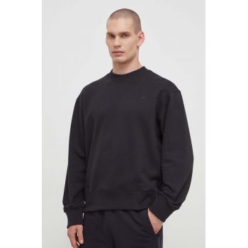 adidas Originals hanorac de bumbac Contempo French Terry bărbați, culoarea negru, uni HK2938