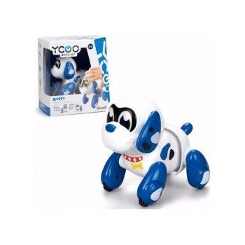 Jucarie Robo Dog Ruffy 3ani+ Plastic Albastru/Alb