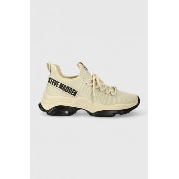 Steve Madden sneakers Mac-E culoarea bej, SM19000019