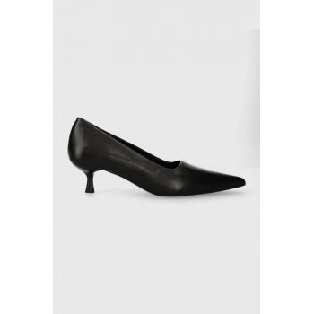 Vagabond Shoemakers stilettos de piele LYKKE culoarea negru, 5714.001.20