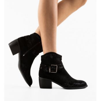 Botine dama Adams Negre