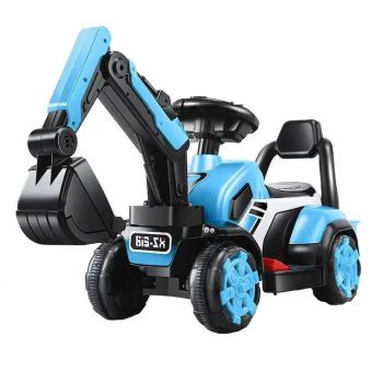 Excavator electric 6V pentru copii Nichiduta Blue