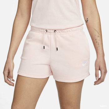 Nike NSW Essential Fleece High-Rise Shorts French Terry Atmosphere/ White ieftin