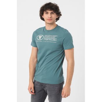 Tricou de bumbac cu imprimeu logo