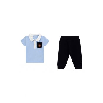 Set de tricou polo si pantaloni - 2 piese