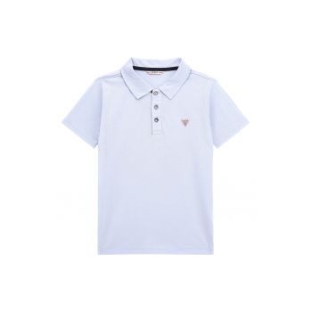 GUESS - Tricou polo cu logo discret