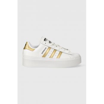 adidas Originals sneakers din piele Superstar Bonega culoarea alb IF7583