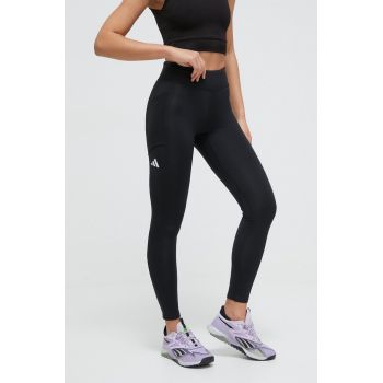 adidas Performance colanți de antrenament Match culoarea negru, uni IK2264