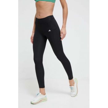 adidas Performance colanți de antrenament Optime culoarea negru, uni IQ2689