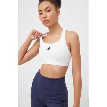 adidas Performance sutien sport culoarea bej IU1740 ieftin