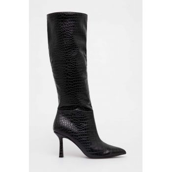 Steve Madden cizme Jazz Up femei, culoarea negru, cu toc cui, SM11002182