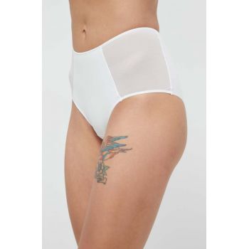 women'secret chiloti SHAPEDAILY culoarea alb, 6677437