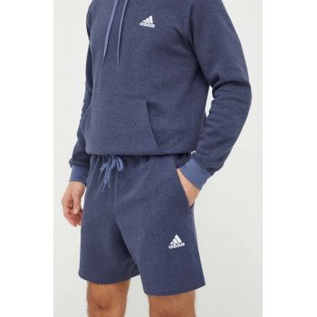 adidas pantaloni scurți bărbați, culoarea bleumarin IN7124