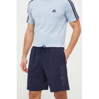 adidas pantaloni scurți bărbați, culoarea bleumarin IW1195 ieftini